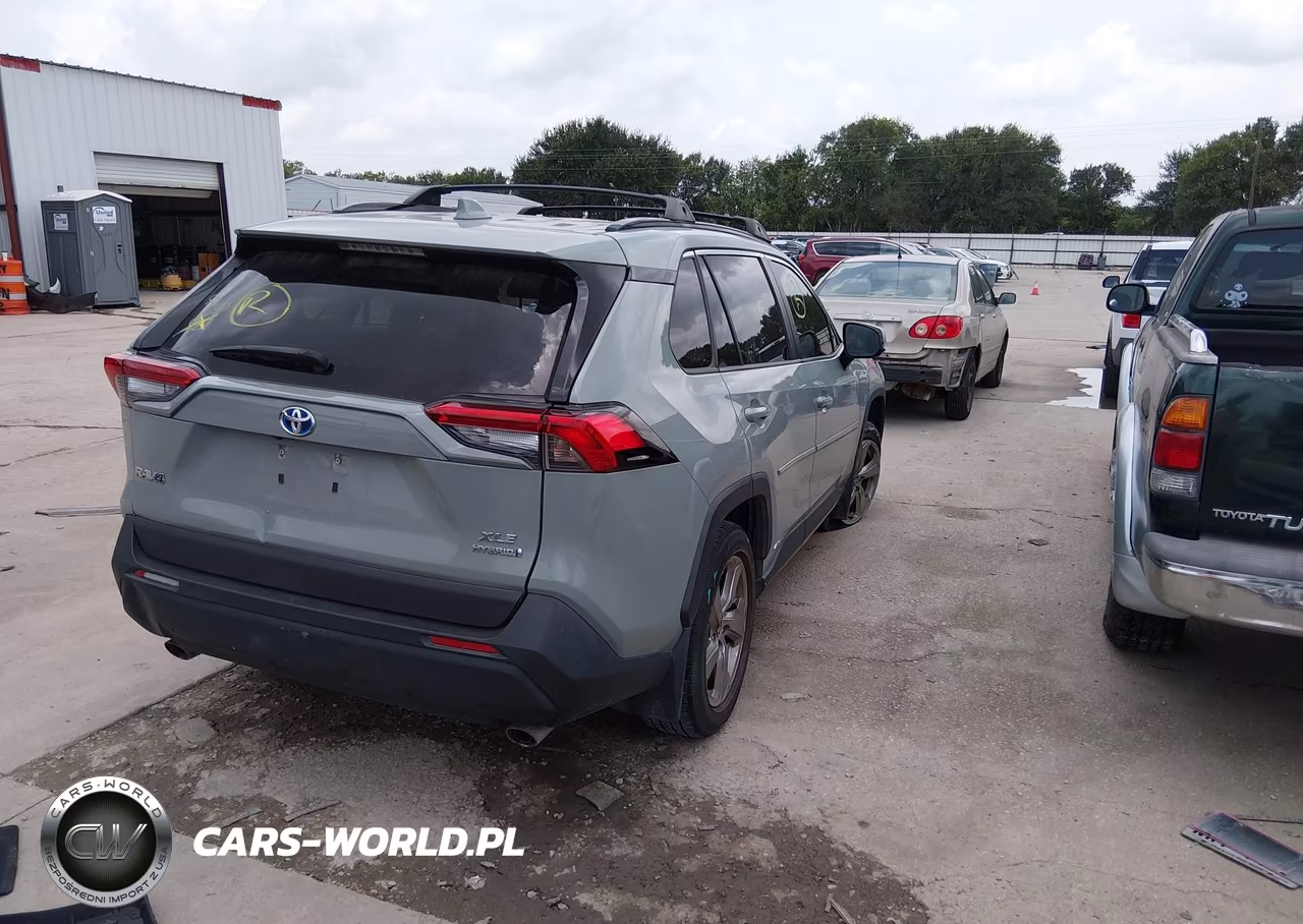 2021 Toyota Rav4 Hybrid Xle Premium VIN:JTMB6RFV0MD504710 - 4