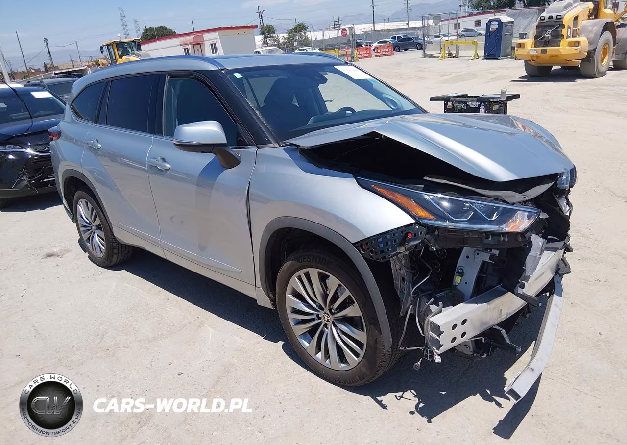 2020 Toyota Highlander Platinum VIN:5TDFZRAH8LS010270 - 1