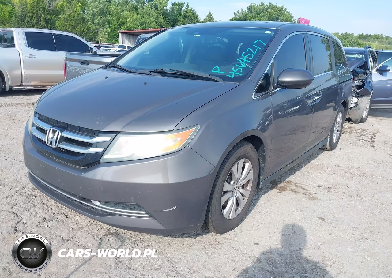 2016 Honda Odyssey Ex-L VIN:5FNRL5H67GB043587 - 2