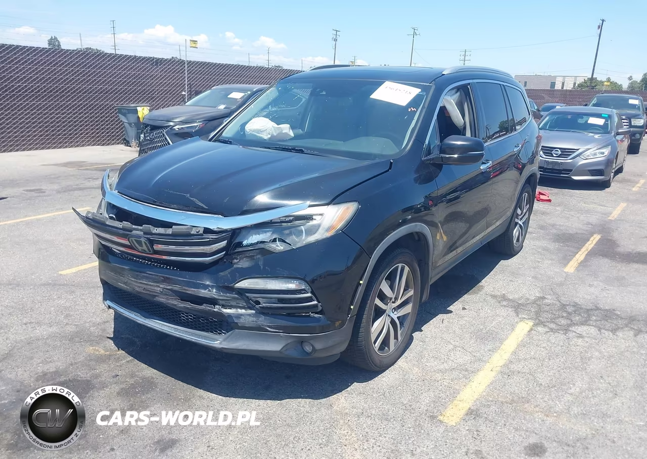 2016 Honda Pilot Elite VIN:5FNYF6H05GB075846 - 2