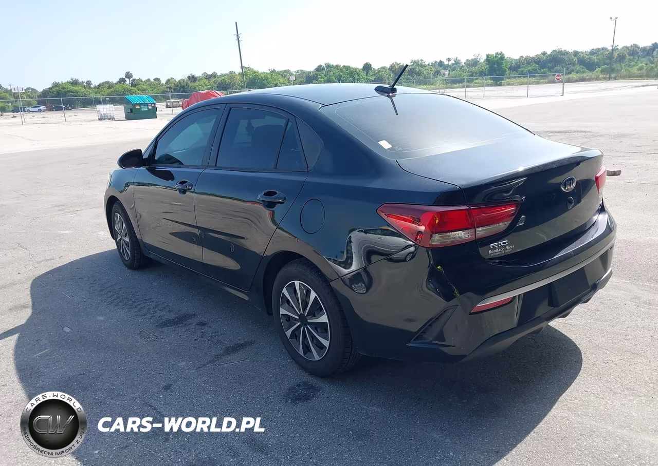 2021 Kia Rio S VIN:3KPA24AD5ME394552 - 3