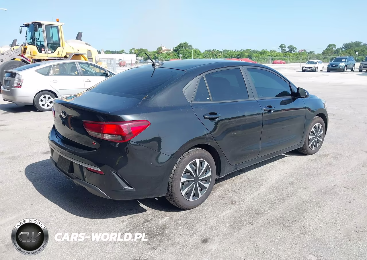 2021 Kia Rio S VIN:3KPA24AD5ME394552 - 4