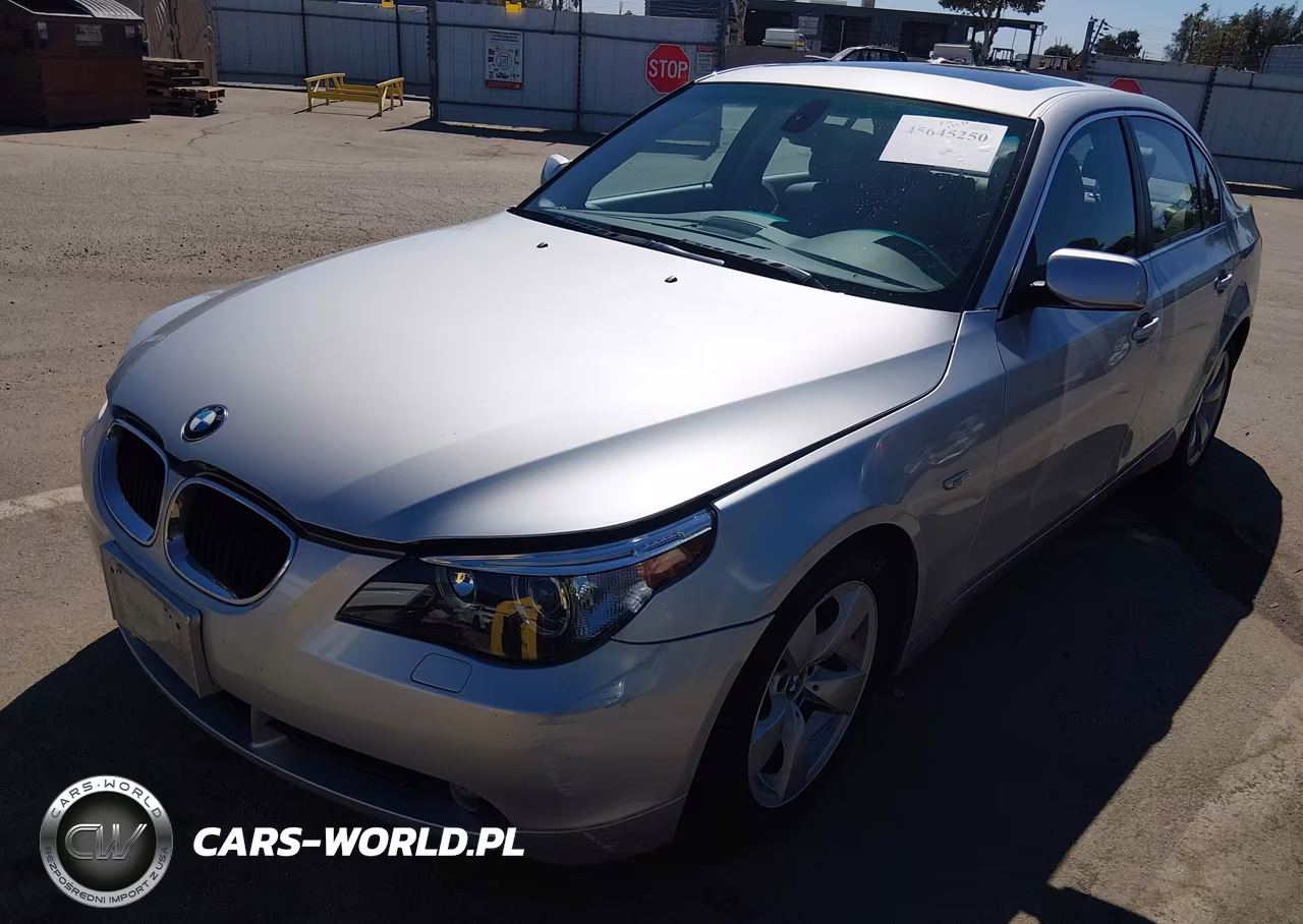 2006 BMW 525I VIN:WBANE53586CK80752 - 2