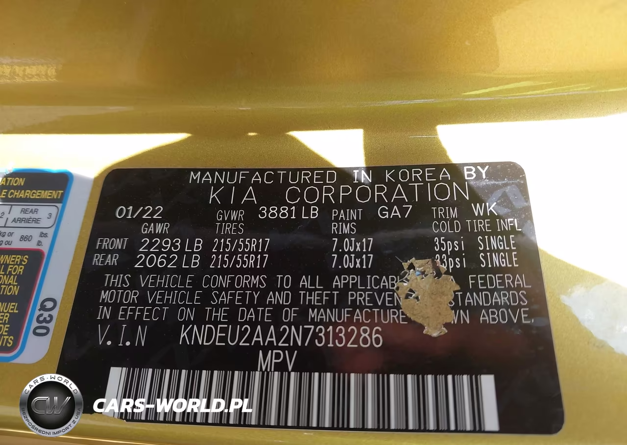 2022 Kia Seltos S VIN:KNDEU2AA2N7313286 - 9
