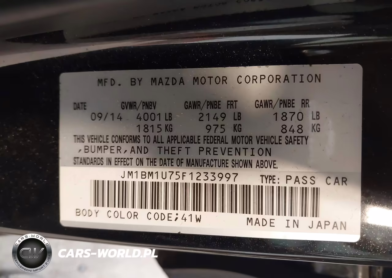 2015 Mazda Mazda3 I Sport VIN:JM1BM1U75F1233997 - 9