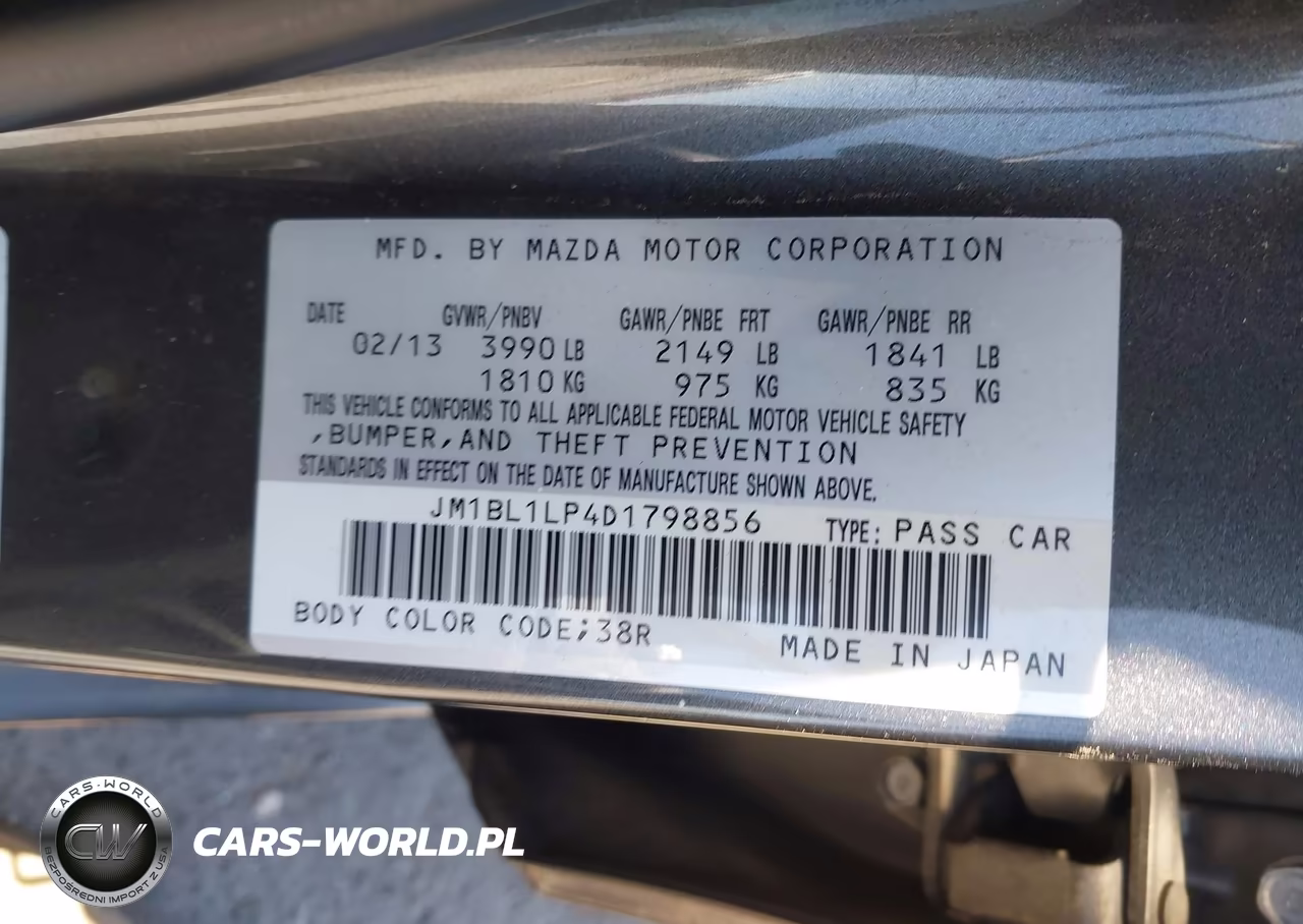 2013 Mazda Mazda3 I Touring VIN:JM1BL1LP4D1798856 - 9