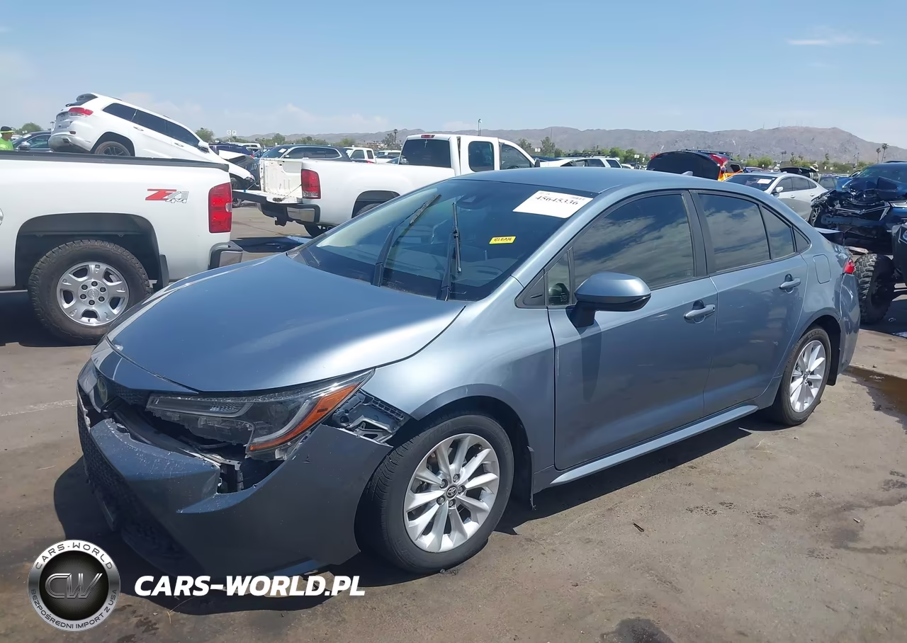2021 Toyota Corolla Le VIN:JTDVPMAE3MJ145360 - 2