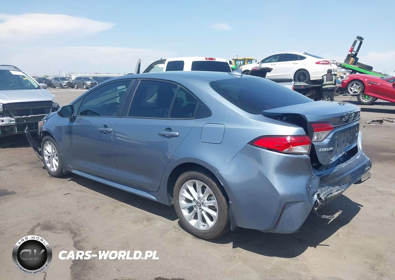 2021 Toyota Corolla Le VIN:JTDVPMAE3MJ145360 - 3