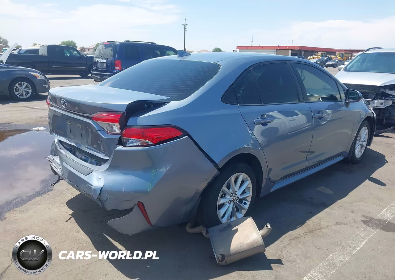 2021 Toyota Corolla Le VIN:JTDVPMAE3MJ145360 - 4