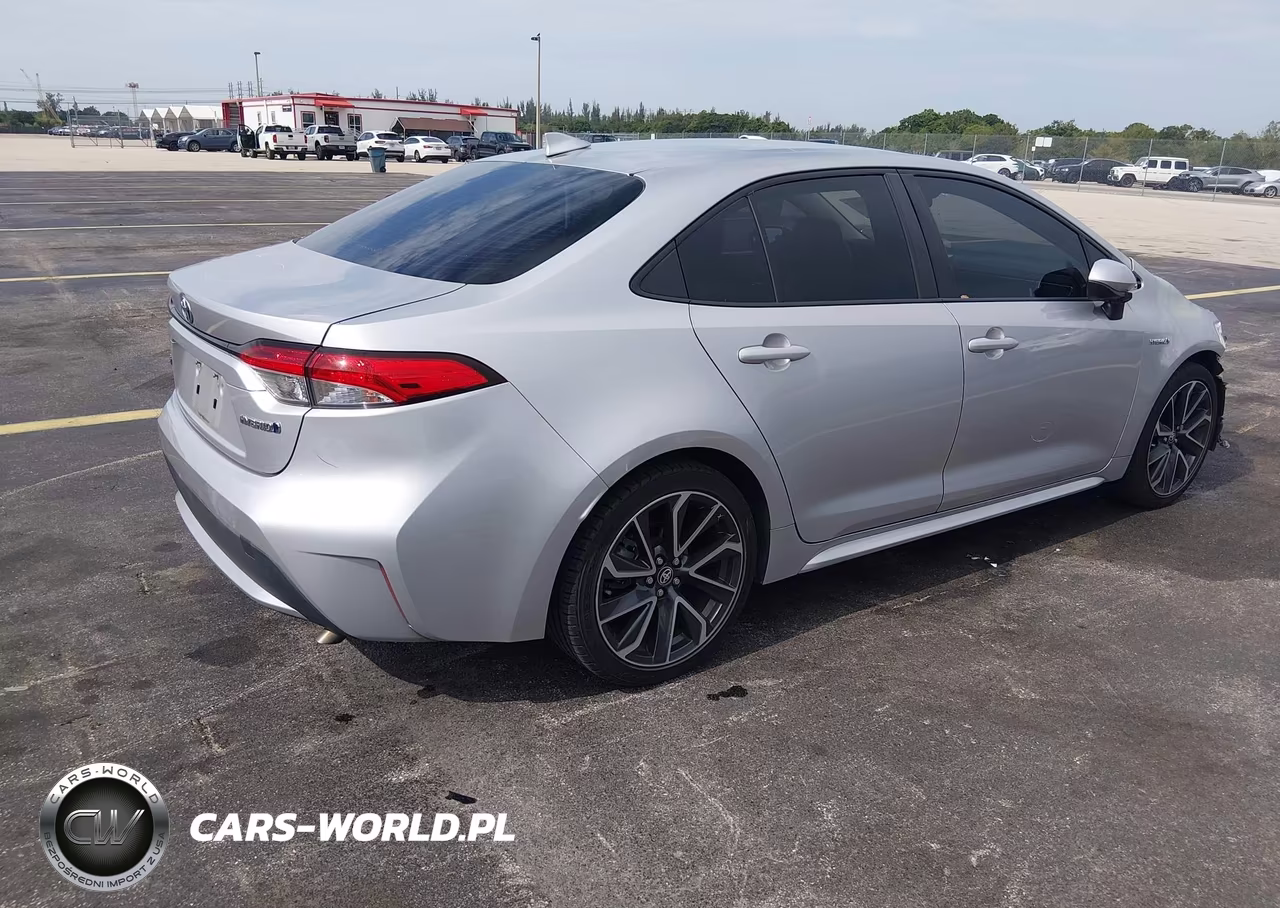 2020 Toyota Corolla Hybrid Le VIN:JTDEBRBE0LJ003797 - 4