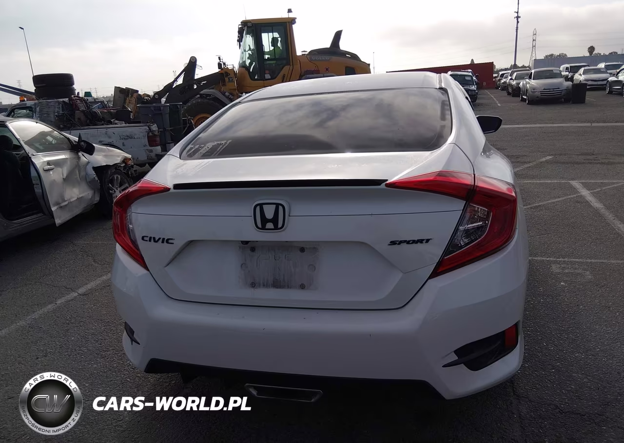 2019 Honda Civic Sport VIN:2HGFC2F88KH547589 - 16