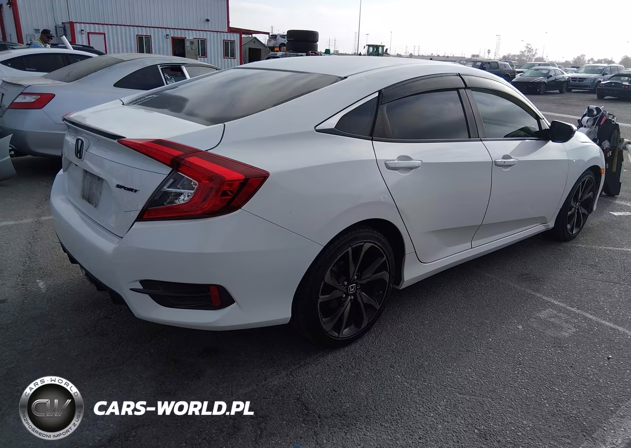 2019 Honda Civic Sport VIN:2HGFC2F88KH547589 - 4