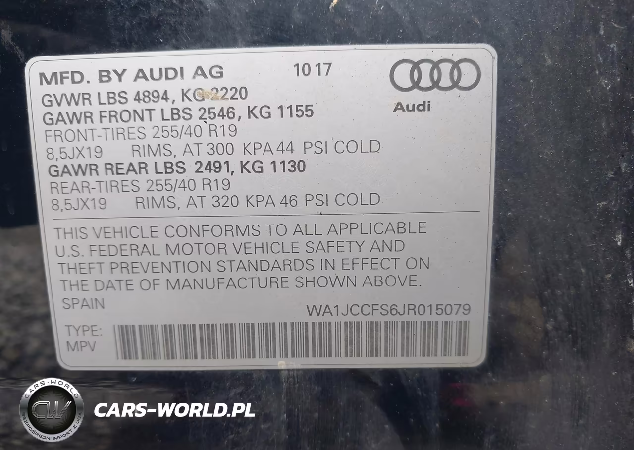 2018 Audi Q3 2.0T Premium-2.0T Sport Premium VIN:WA1JCCFS6JR015079 - 9