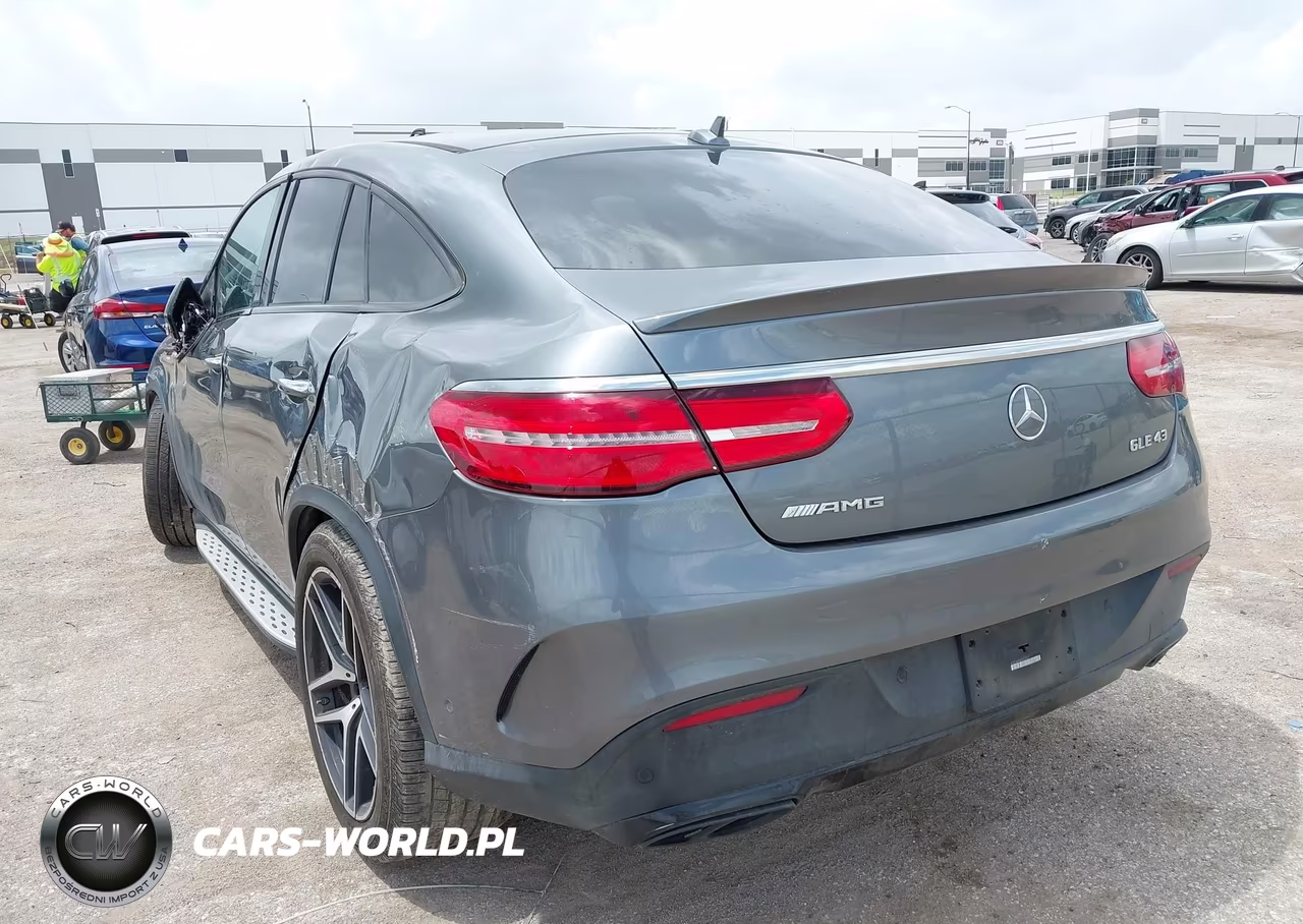 2019 Mercedes-Benz Amg Gle 43 Coupe 4Matic VIN:4JGED6EB0KA140890 - 3