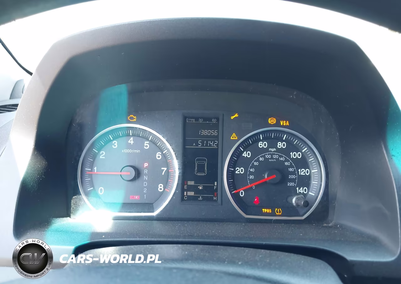 2007 Honda Cr-V Lx VIN:5J6RE483X7L019107 - 7