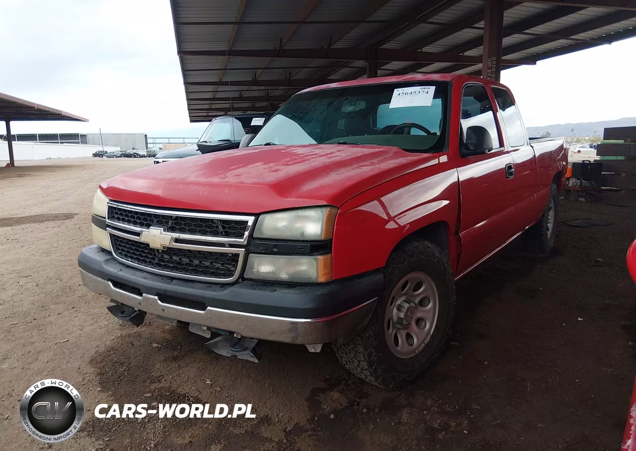 2007 Chevrolet Silverado 1500 Classic Work Truck VIN:1GCEC19X17Z121886 - 2
