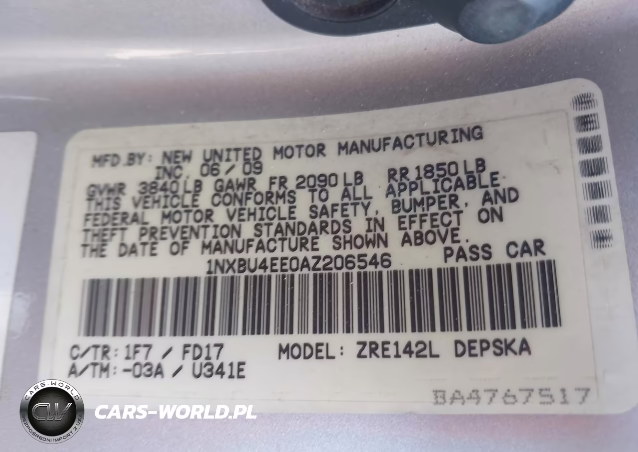2010 Toyota Corolla S VIN:1NXBU4EE0AZ206546 - 9