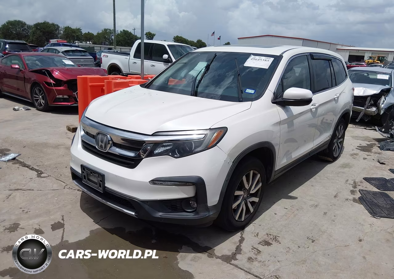 2019 Honda Pilot Ex-L VIN:5FNYF5H50KB039951 - 2