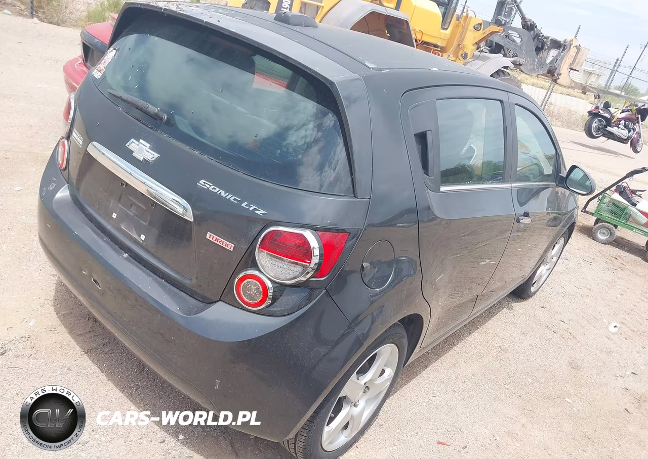 2015 Chevrolet Sonic Ltz Auto VIN:1G1JE6SB5F4124993 - 4