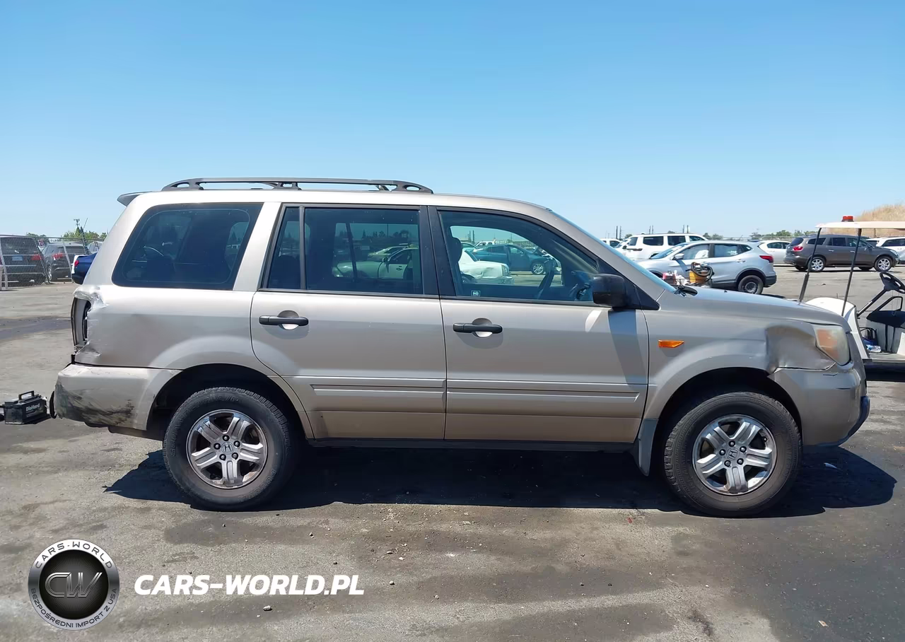 2007 Honda Pilot Lx VIN:5FNYF28167B029329 - 14