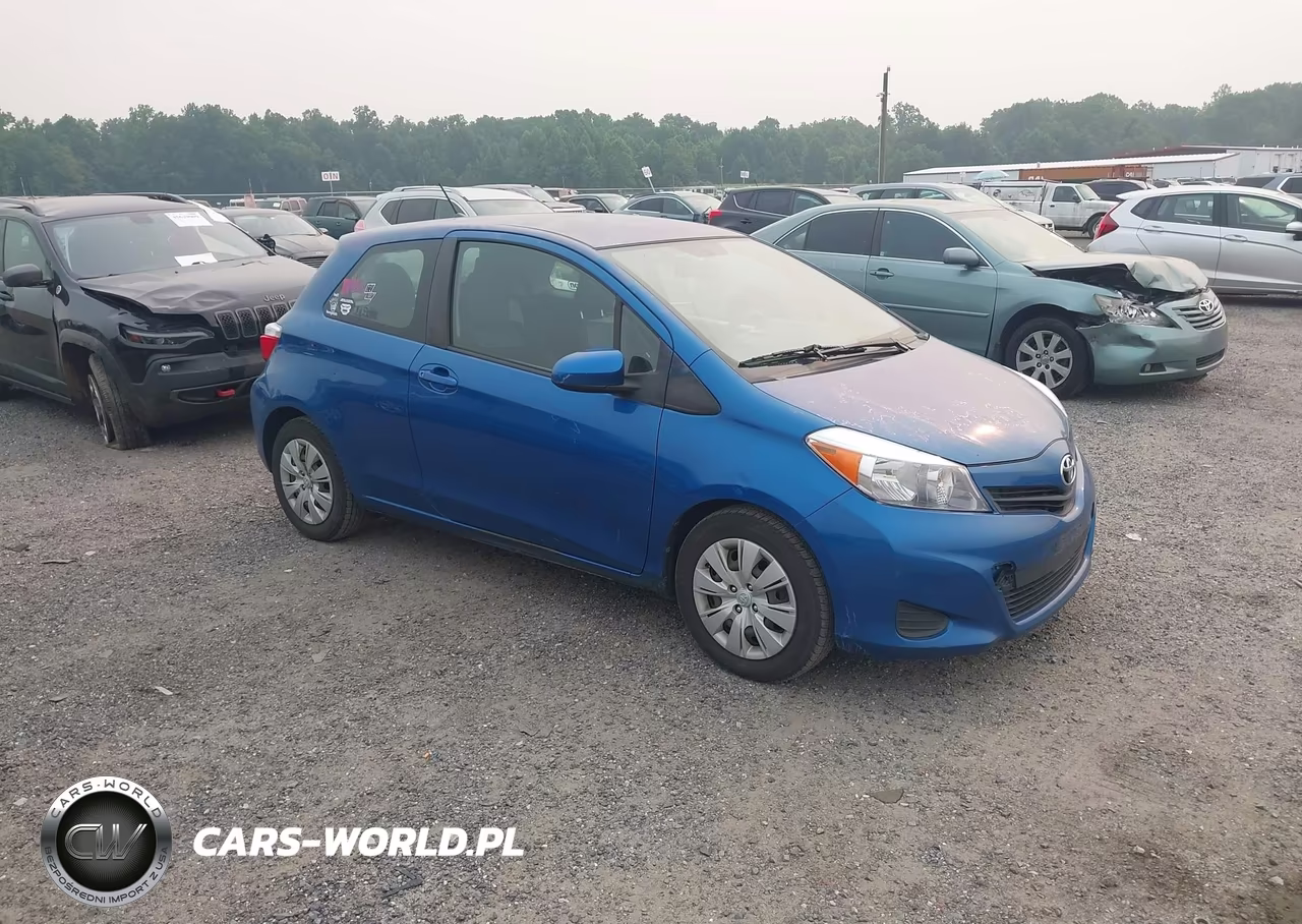 2012 Toyota Yaris Le VIN:JTDJTUD30CD507551 - 1