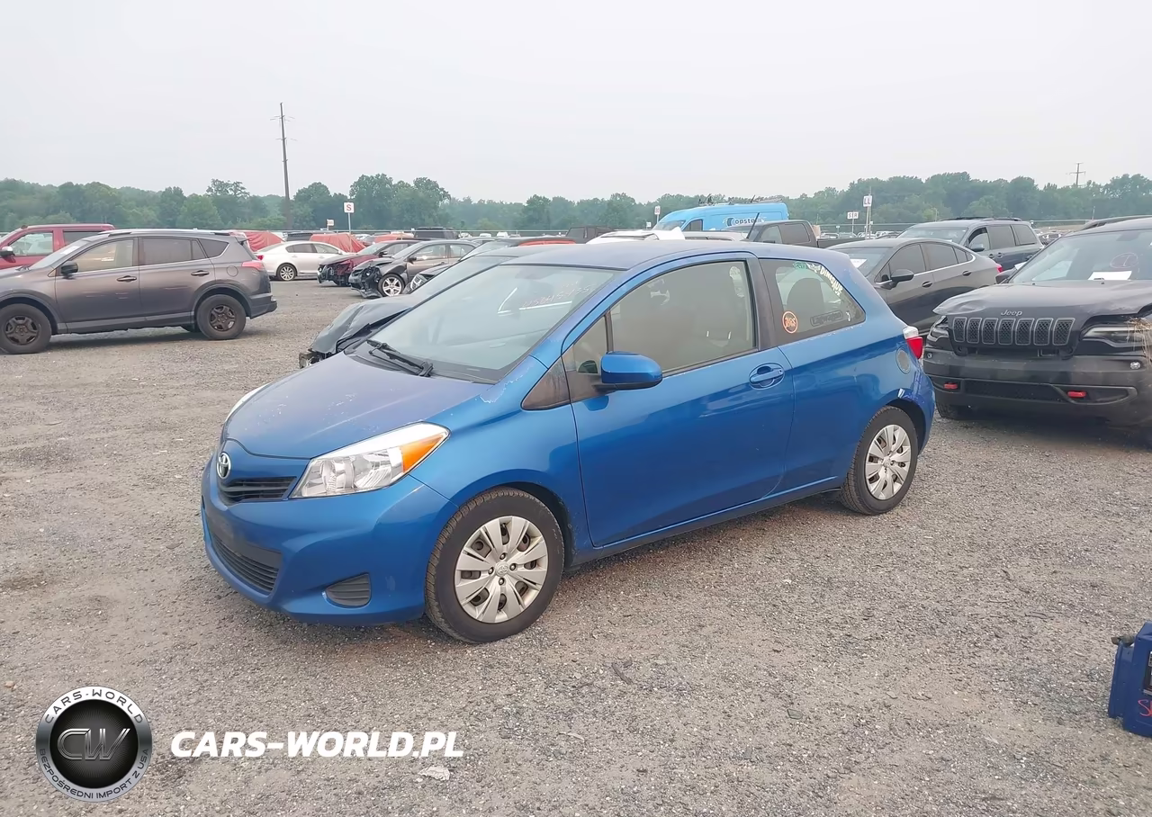 2012 Toyota Yaris Le VIN:JTDJTUD30CD507551 - 2