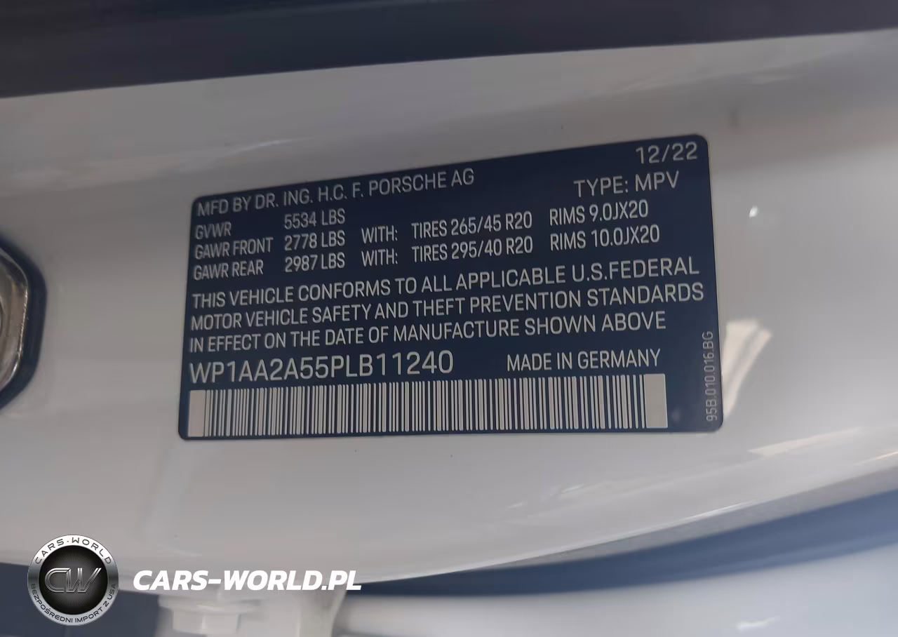 2023 Porsche Macan T VIN:WP1AA2A55PLB11240 - 9