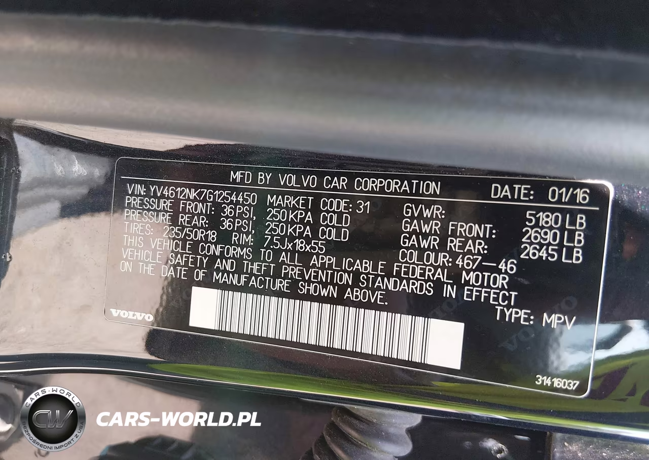 2016 Volvo Xc70 T5 Premier VIN:YV4612NK7G1254450 - 9
