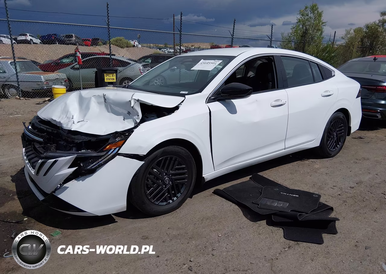 2026 Nissan Sentra Sv VIN:3N1AB9CV7TY283567 - 2