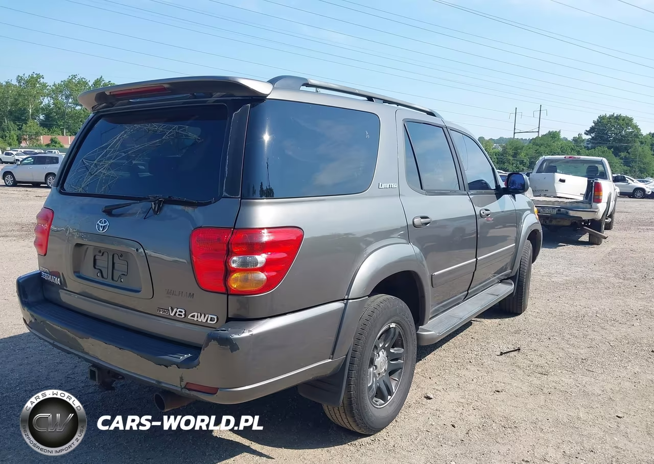 2003 Toyota Sequoia Limited V8 VIN:5TDBT48A43S193470 - 4