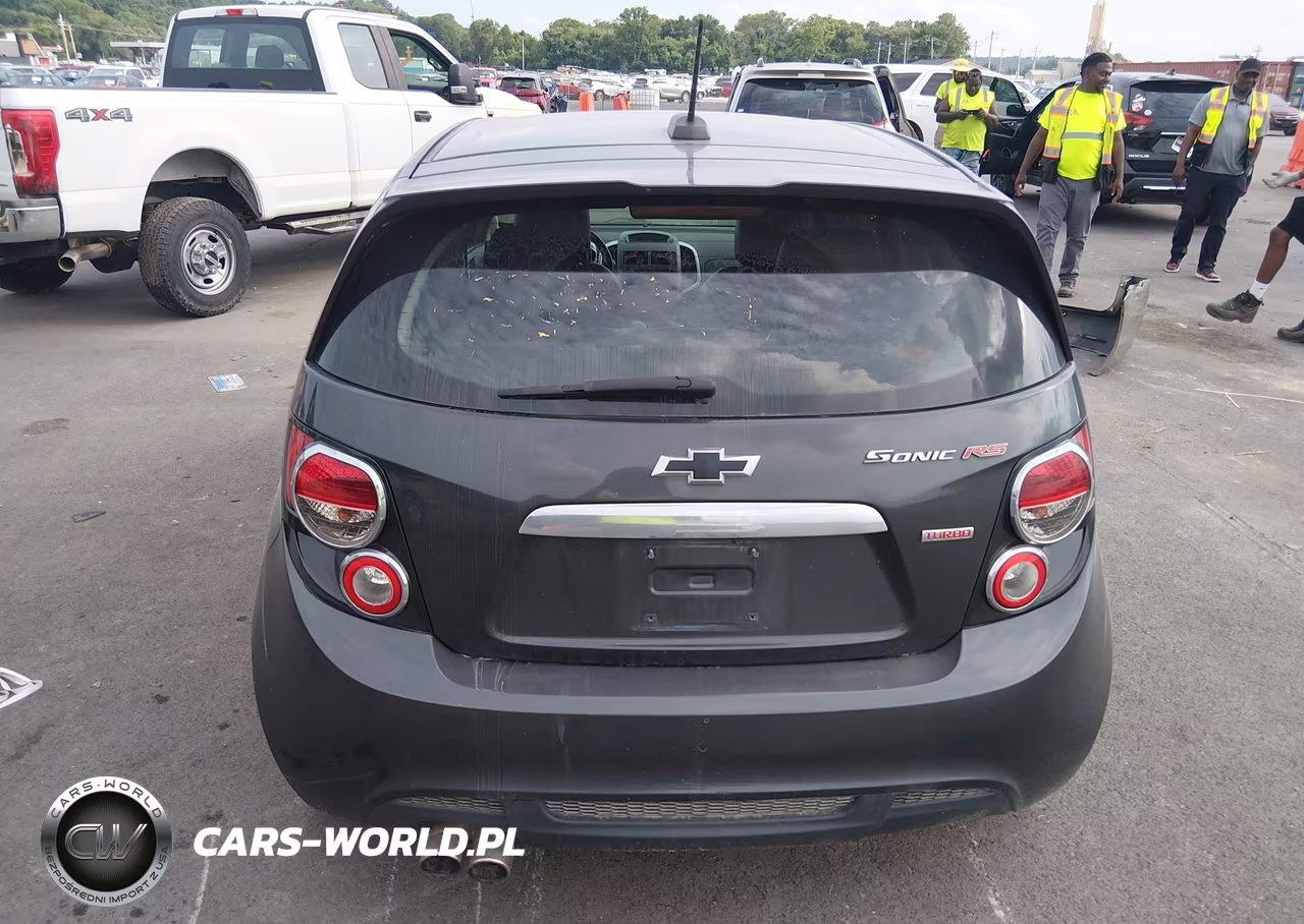 2016 Chevrolet Sonic Rs Manual VIN:1G1JH6SB9G4169265 - 16