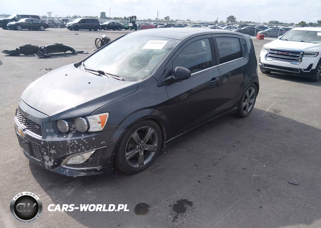 2016 Chevrolet Sonic Rs Manual VIN:1G1JH6SB9G4169265 - 2