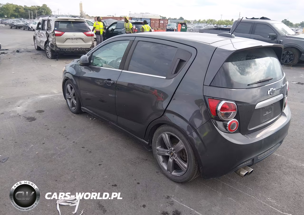 2016 Chevrolet Sonic Rs Manual VIN:1G1JH6SB9G4169265 - 3