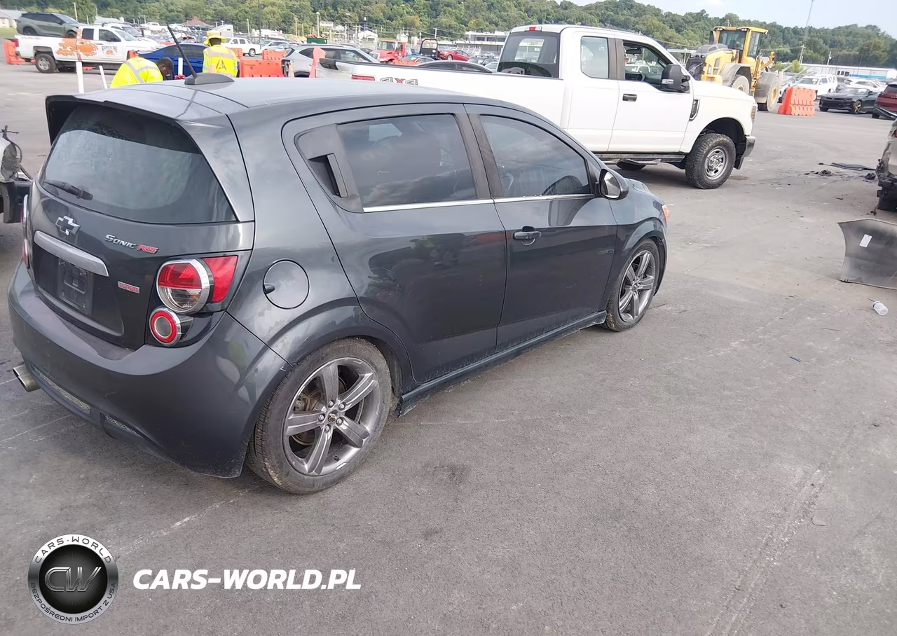 2016 Chevrolet Sonic Rs Manual VIN:1G1JH6SB9G4169265 - 4