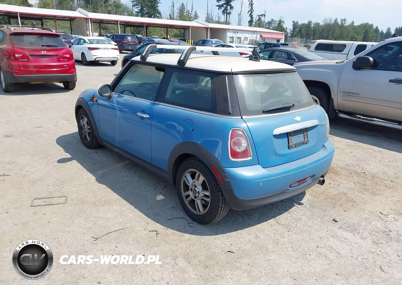 2013 Mini Hardtop Cooper VIN:WMWSU3C54DT691136 - 3