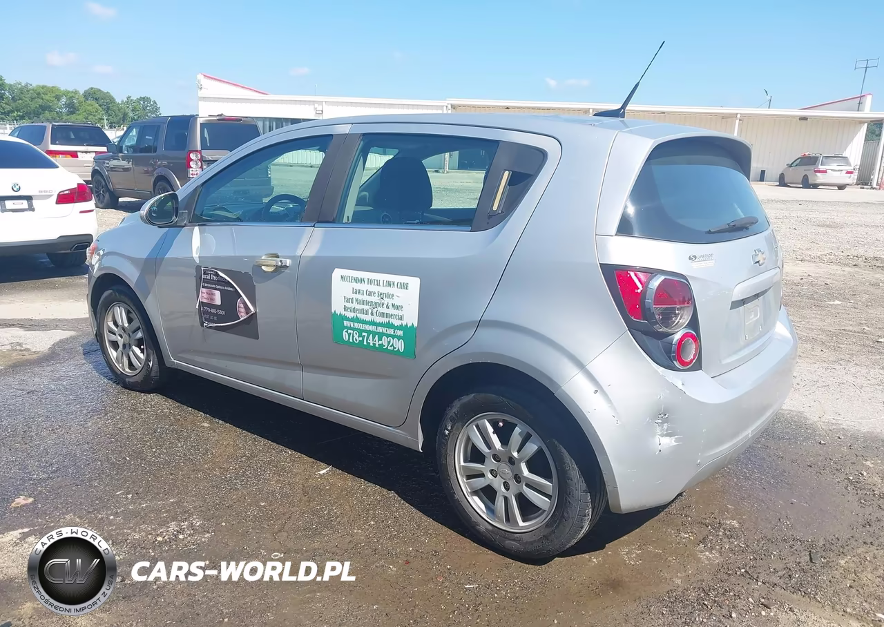 2014 Chevrolet Sonic Lt Auto VIN:1G1JC6SH9E4237208 - 3