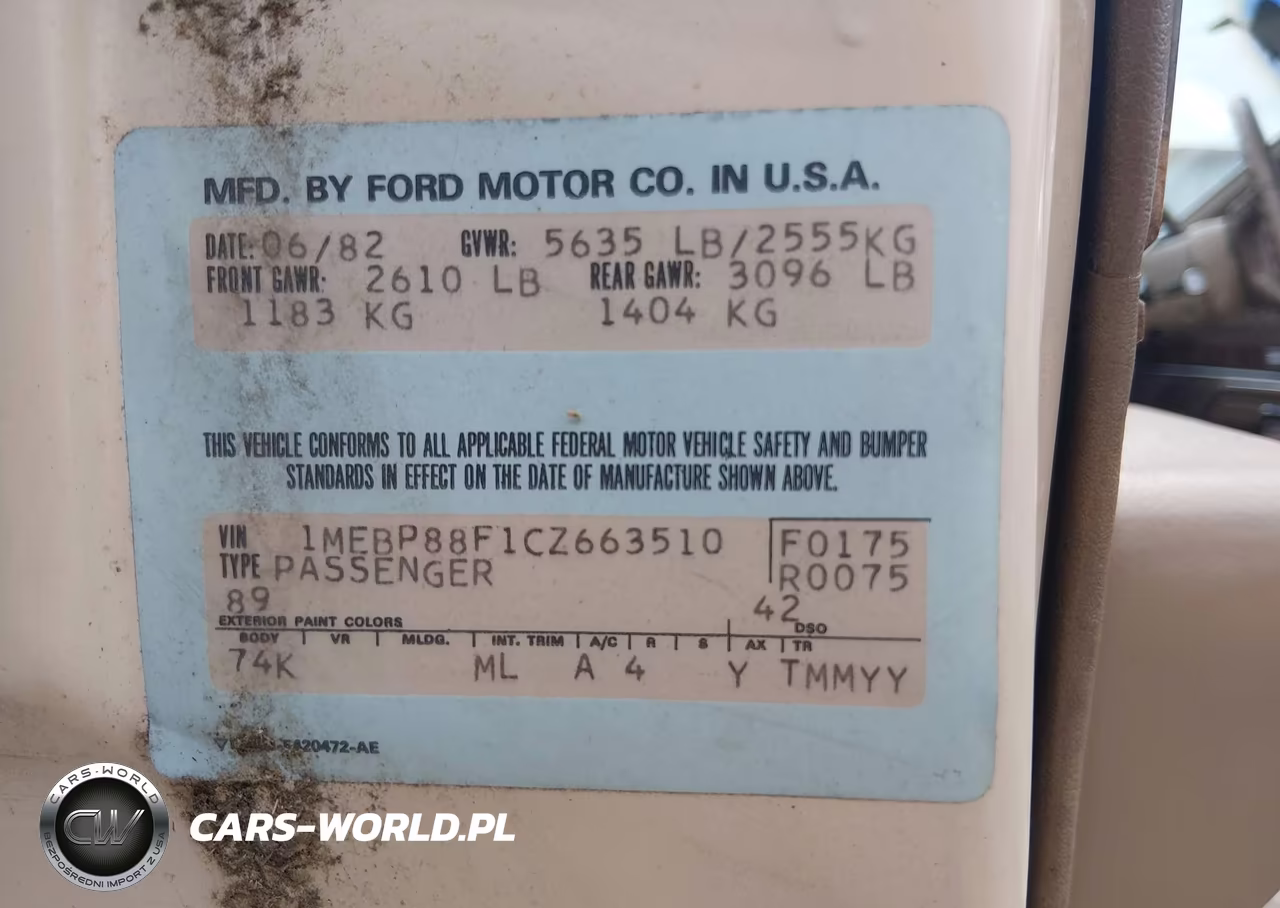 1982 Mercury Marquis Colony Park VIN:1MEBP88F1CZ663510 - 9