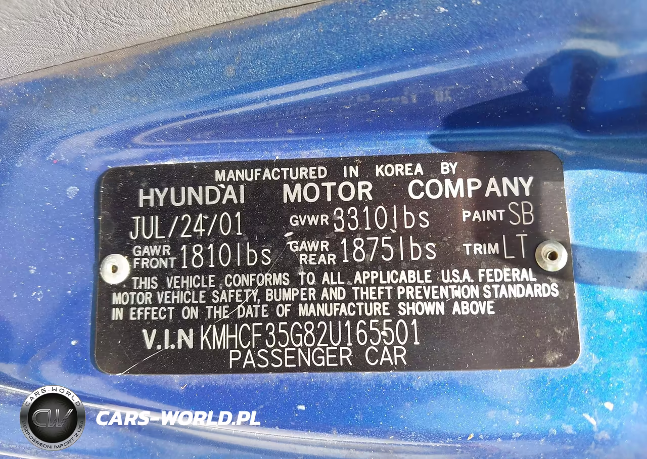 2002 Hyundai Accent L VIN:KMHCF35G82U165501 - 9