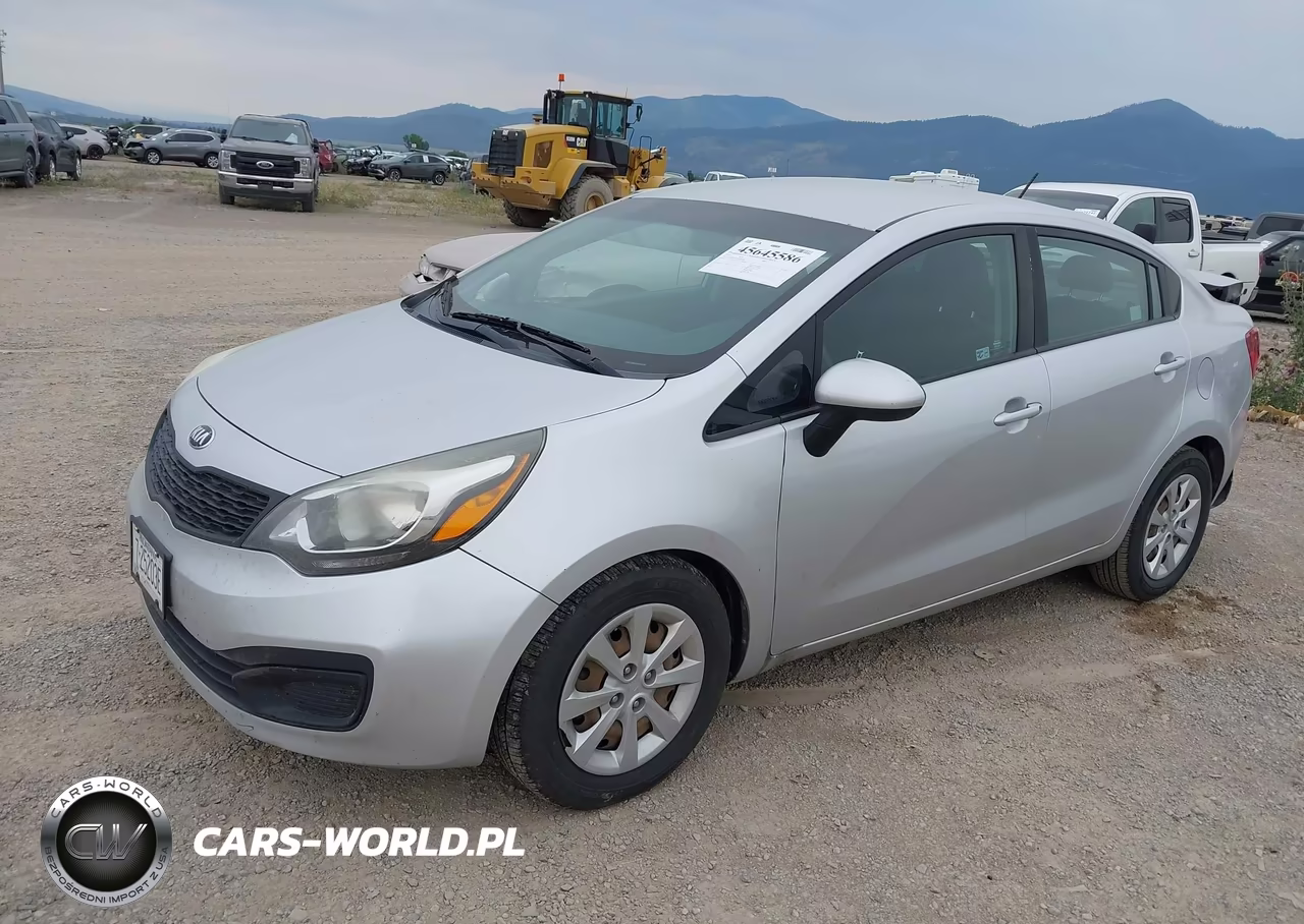 2013 Kia Rio Lx VIN:KNADM4A32D6309944 - 2