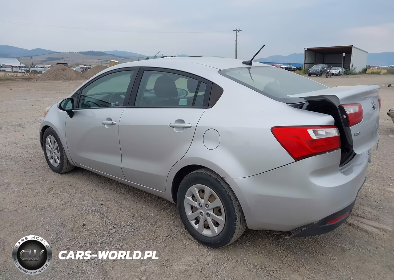 2013 Kia Rio Lx VIN:KNADM4A32D6309944 - 3