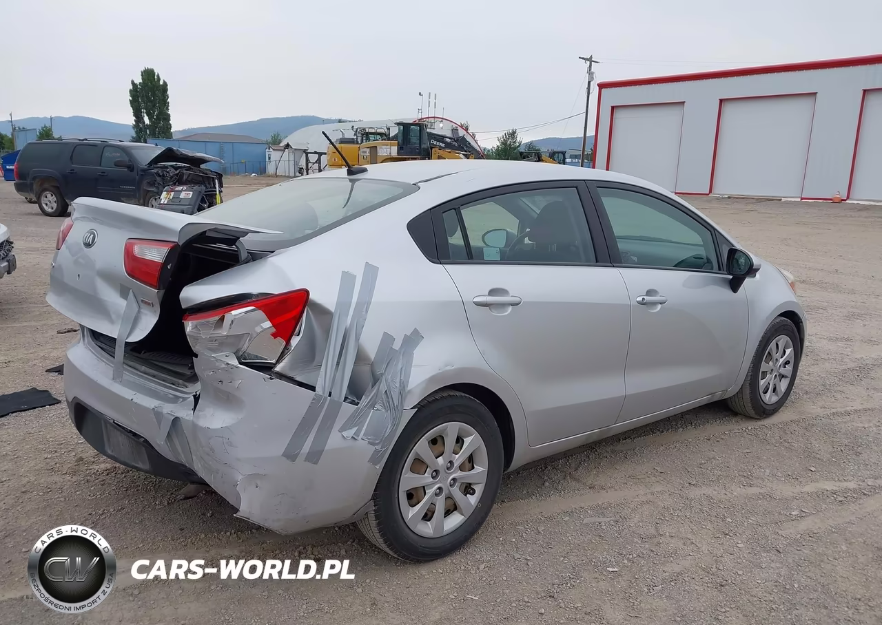 2013 Kia Rio Lx VIN:KNADM4A32D6309944 - 4