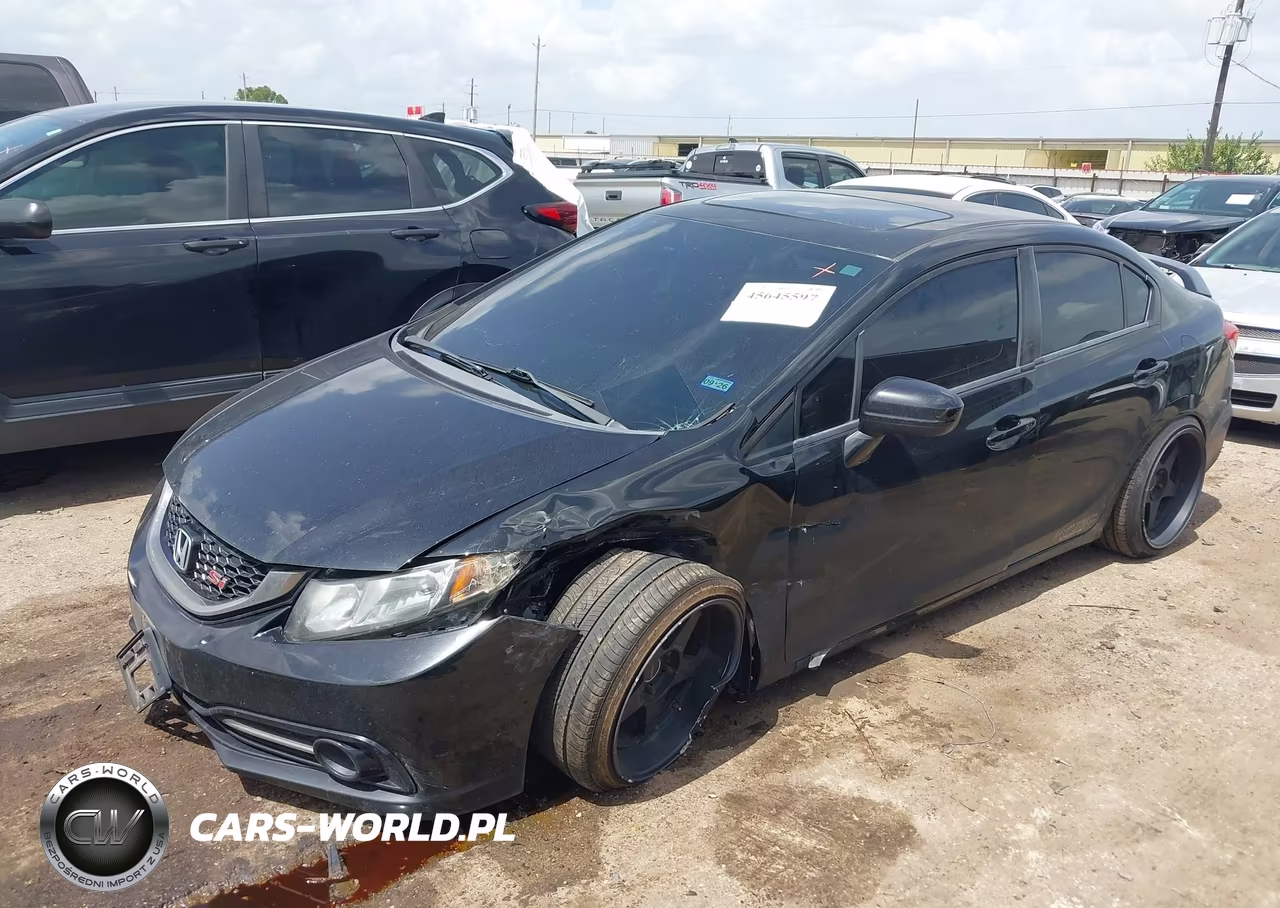 2015 Honda Civic Si VIN:2HGFB6E58FH708613 - 2