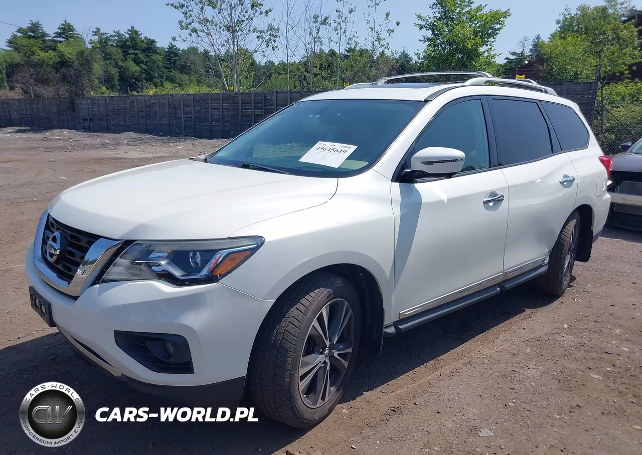 2017 Nissan Pathfinder Platinum VIN:5N1DR2MM9HC626104 - 2