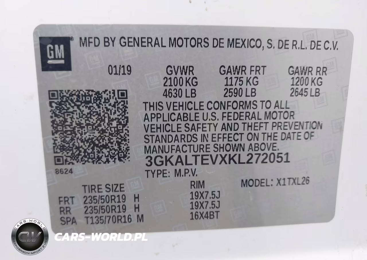 2019 GMC Terrain Sle VIN:3GKALTEVXKL272051 - 9