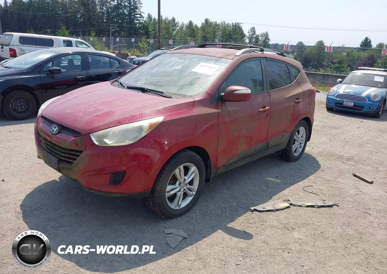 2012 Hyundai Tucson Gls VIN:KM8JUCAC6CU543705 - 2