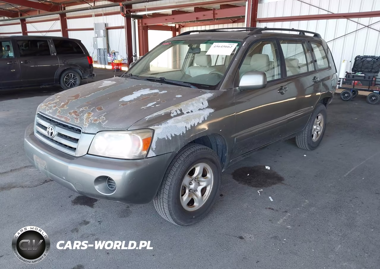 2005 Toyota Highlander VIN:JTEHD21A550033492 - 2