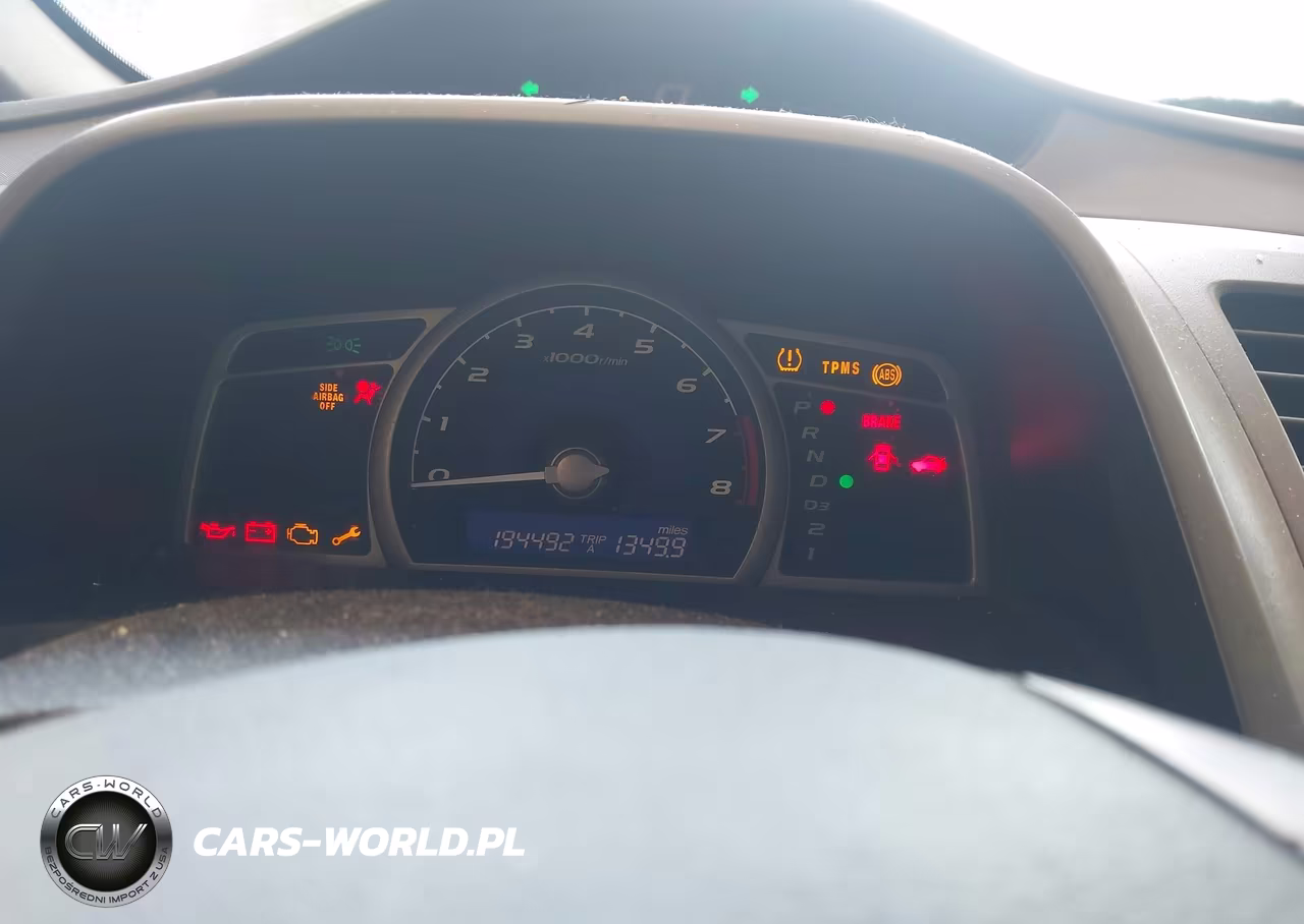 2009 Honda Civic Lx VIN:19XFA16509E048764 - 7