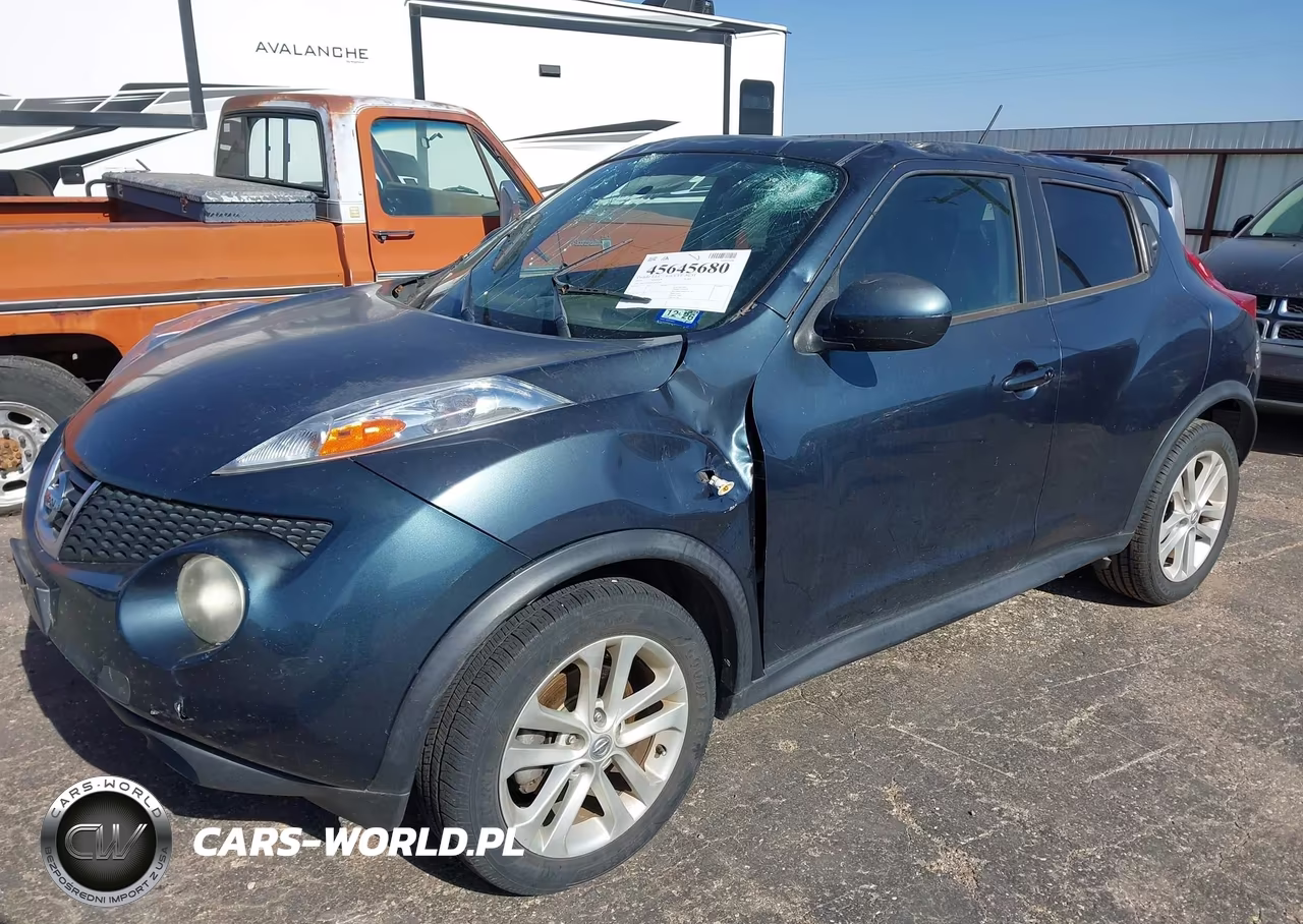 2014 Nissan Juke Sl VIN:JN8AF5MR8ET358966 - 2