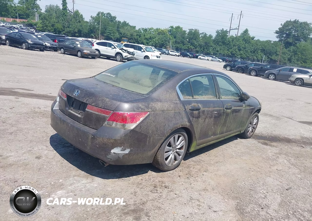 2011 Honda Accord 2.4 Ex VIN:1HGCP2F72BA020693 - 4