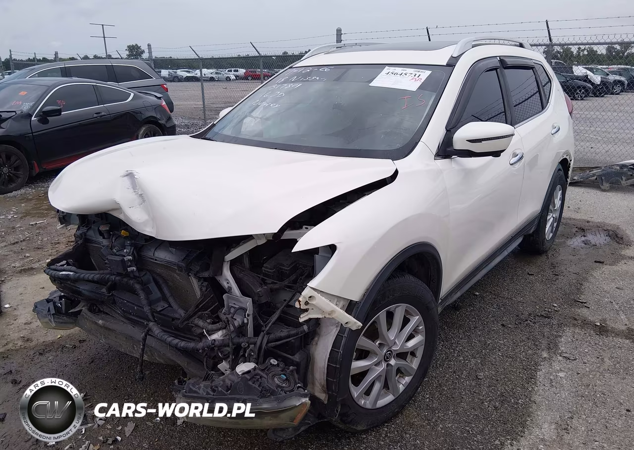 2018 Nissan Rogue Sv VIN:JN8AT2MV6JW317801 - 2
